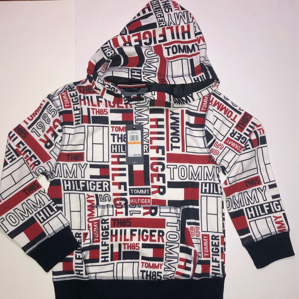 NWT Tommy Hilfiger Boys Flag Hoodie